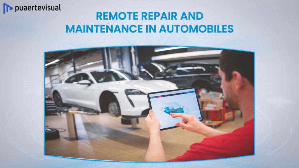 Remote repair and maintenance in automobiles