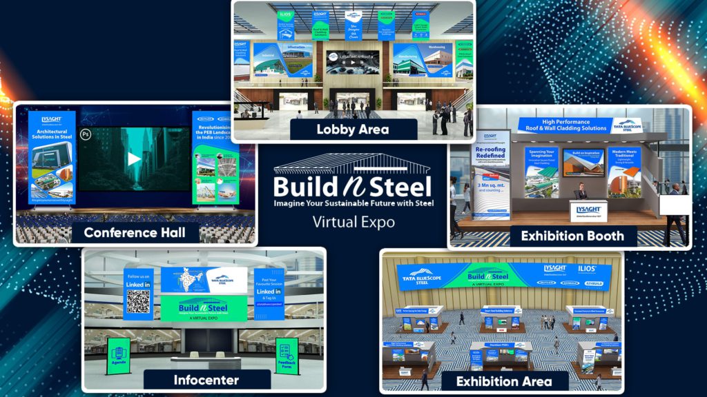 How Tata BlueScope Steel conducted a Two- day Virtual Conference cum Expo to engage their Dealers and Prospects?